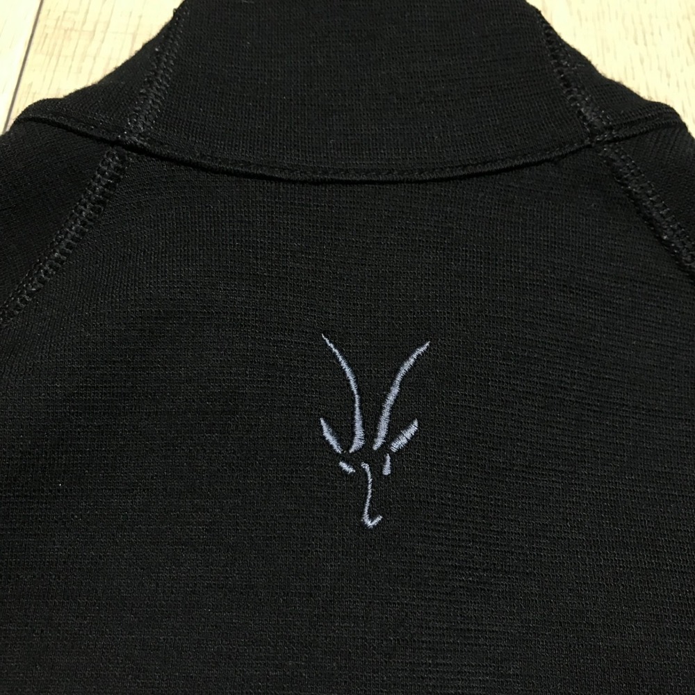 Ibex Shak Merino Wool Jacket Womens Size S Black Full Zip Outdoor Pockets Hiking - Picture 3 of 12